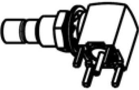 59S206-400L5, RF Connectors / Coaxial Connectors SMB Right Angle Plug PCB