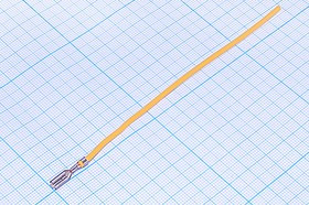 Клемма гнездо 2,8x0,5, 0,4, 1L110, латунь луженая, защелка; №11214 клемма гн 2,8x0,8\0,3\ S0,5/1L110\лат луж\\\защелка
