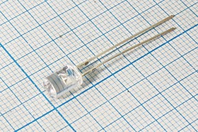 Светодиод 5 x 6,8, голубой, 3000, 100, прозрачный, ARL-5923UBC-3,5cd-E; №3900 B СД 5 x 6,8\глб\ 3000\100\пр\ARL- 5923UBC-3,5cd-E\