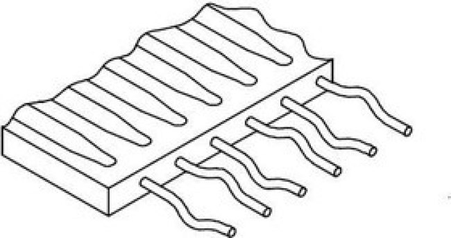 FST-21A-2, FFC / FPC Jumper Cables 1" 2 CONDUCTOR .100 Teflon FST-21A-2, FFC / FPC Jumper Cables 1" 2 CONDUCTOR .100 Teflon