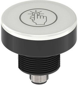 K50CAPT2GRYF2Q, LED Panel Mount Indicators K50 Compact Series: 3-Input-Color Touch Sensor Gen 2; Voltage: 12-30 V dc; Housing: Polycarbonate