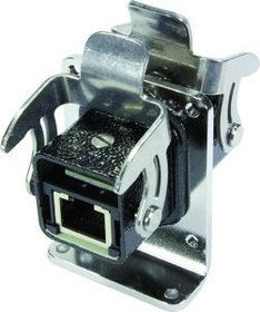 09452151110, Modular Connectors / Ethernet Connectors RJI IP67HAN3M GENDER CHANGER STR. MET
