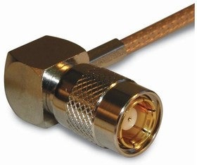 142286, RF Connectors / Coaxial Connectors SMB R/A PANEL SNAP LOCK 179 75 OHM