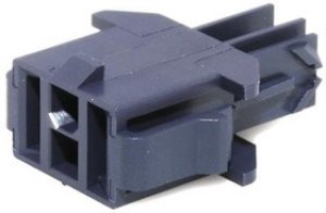 1727670102, Conn Housing PL 2 POS 4.2mm Crimp ST Panel Mount Black Mini-Fit TPA2 Bag 1727670102, Conn Housing PL 2 POS 4.2mm Crimp ST Panel Mount Black Mini-Fit TPA2 Bag