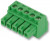 1803604, 160V 8A 5 1 3.81мм Green Plug P=3.81мм Pluggable System Terminal Block