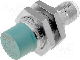 3RG4023-3AG33, Датчик: индуктивный, Конф.выхода: PNP / NO, 0-8мм, 15-34ВDC, М18