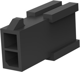 794616-2, Разъем АС "папа" PIN 2 без контактов 3мм провод