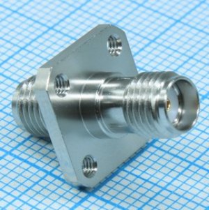 SFFL-SF50+, RF Adapters - In Series ADAPTER/SMA-F FLANGE SMA-FRoHS