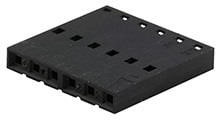 50-57-9003, Headers &amp; Wire Housings HSG 3P SINGLE ROW NON-POLARIZED