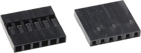 M20-1060600, M20-10 Female Connector Housing, 2.54mm Pitch, 6 Way, 1 Row M20-1060600, M20-10 Female Connector Housing, 2.54mm Pitch, 6 Way, 1 Row