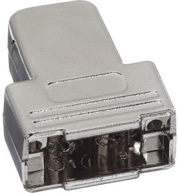 975T009-020R121, D-Sub Backshells 9P 3-WAY ENTRY NICKEL/COPPER