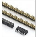 802-10-050-62-001000, Conn Unshrouded Header HDR 50 POS 2.54mm Press Fit ST Top Entry Thru-Hole