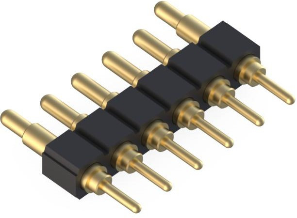 825-22-006-10-020101, Headers & Wire Housings SpringLoaded Con TH Single Row 6-Pin 825-22-006-10-020101, Headers & Wire Housings SpringLoaded Con TH Single Row 6-Pin