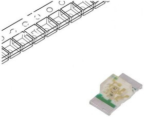 KPTR-3216SECK, LED; SMD; 1206; orange; 120?250mcd; 3.2x1.6x1.05mm; 140°; 2.1?2.5V KPTR-3216SECK, LED; SMD; 1206; orange; 120?250mcd; 3.2x1.6x1.05mm; 140°; 2.1?2.5V