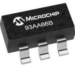 93AA66BT-I/OT, EEPROM Serial-Microwire 4K-bit 256 x 16 2.5V/3.3V/5V 6-Pin SOT-23 T/R