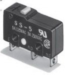 SS-5D2, Basic / Snap Action Switches Pin plunger 150gf Straight vertical