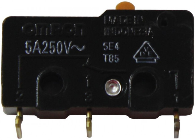 SS-5D2, Basic / Snap Action Switches Pin plunger 150gf Straight vertical