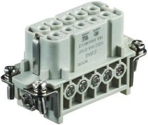 T2032162201-007, Разъем для тяжелых условий, HDD, Insert, 108+PE Контактов, Гнездо T2032162201-007, Разъем для тяжелых условий, HDD, Insert, 108+PE Контактов, Гнездо