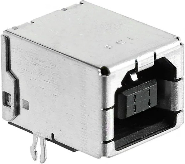 61729-1011BLF, Разъём USB B 61729-1011BLF, Разъём USB B