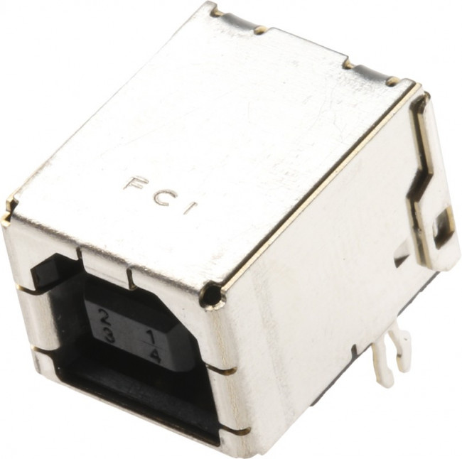 61729-1011BLF, Разъём USB B 61729-1011BLF, Разъём USB B