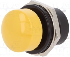 PNP8S5T2Y03QE, Переключатель: кнопочный, Пол: 2, SPST-NO, 5A/32ВDC, OFF-(ON), IP68