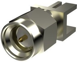 EMPCB.SMAMSTP.A.NI, RF Connectors / Coaxial Connectors SMA(M)ST FOR PCB EDGE MOUNT NI PLATING 0.94mm board