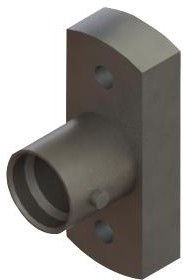 SF1211-60193, RF COAXIAL, SMP PLUG, 50 OHM, PANEL