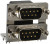 178-009-613R691, D-Sub Dualport Connectors RA 9POS ML/ML 5A
