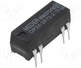 DIP24-2A72-21D, Реле герконовое DPST-N