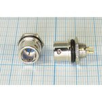 Разъем (быстроразъемный) XS8JK3P-M вилка, контакты 3P, диаметр B 8, монтаж на блок, XS8JK3P-M