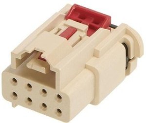 205926-0111, Heavy Duty Power Connectors MCAT MPWR REC HSG 8CKT KEY B W/CPA NTL