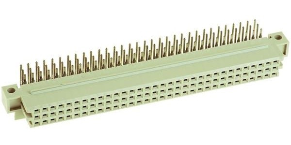 09732967801, Conn DIN 41612 F 96 POS 2.54mm Solder RA Thru-Hole 09732967801, Conn DIN 41612 F 96 POS 2.54mm Solder RA Thru-Hole