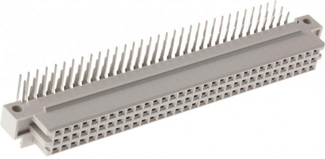 09732967801, Conn DIN 41612 F 96 POS 2.54mm Solder RA Thru-Hole 09732967801, Conn DIN 41612 F 96 POS 2.54mm Solder RA Thru-Hole