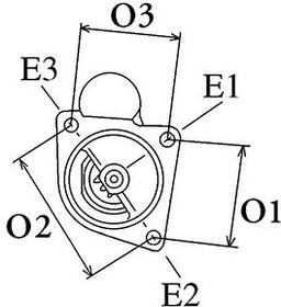 133246, Чип реле-регулятора генератора
