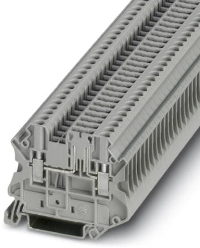 3046388, DIN Rail Terminal Blocks UT 2.5-TG 26-12AWG 20A 3046388, DIN Rail Terminal Blocks UT 2.5-TG 26-12AWG 20A