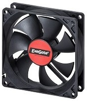Exegate EX166175RUS Вентилятор ExeGate Mirage-S 92x92x25 подшипник скольжения, 1800 RPM, 23dB, 3pin Exegate EX166175RUS Вентилятор ExeGate Mirage-S 92x92x25 подшипник скольжения, 1800 RPM, 23dB, 3pin