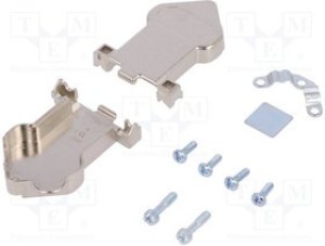 MHDU45ZK09-K, Корпус: для разъемов D-Sub, D-Sub 9pin, D-Sub HD 15pin, UNC4-40 MHDU45ZK09-K, Корпус: для разъемов D-Sub, D-Sub 9pin, D-Sub HD 15pin, UNC4-40