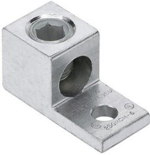 LAMA350-38-QY, Terminals Alum Mech Lug 1 Hole 1 Barre LAMA350-38-QY, Terminals Alum Mech Lug 1 Hole 1 Barre