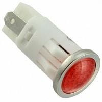 1092QD1-125VAC, LED Panel Mount Indicators PMI .5in. LED 125V Tab Semi-Dome Red 1092QD1-125VAC, LED Panel Mount Indicators PMI .5in. LED 125V Tab Semi-Dome Red