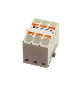3273934, DIN Rail Terminal Blocks PTFIX 6X4-G WH