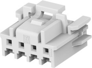 1-2350224-4, Rectangular MIL Spec Connectors SGI 2.0 Plug Housing, 4 Position, Key A