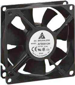 AFB0824HH, DC Fans DC Tubeaxial Fan, 80x25.4mm, 24VDC, Ball Bearing, Lead Wires AFB0824HH, DC Fans DC Tubeaxial Fan, 80x25.4mm, 24VDC, Ball Bearing, Lead Wires