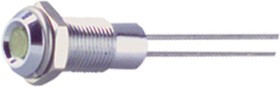 19000002, LED Indicator, Fixed, Yellow, DC, 2.1V