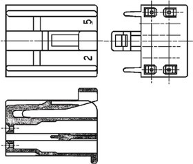 172021-2, Dual Line Interlock Male Connector Housing, 3mm Pitch, 16 Way, 2 Row 172021-2, Dual Line Interlock Male Connector Housing, 3mm Pitch, 16 Way, 2 Row