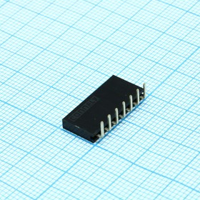 DS1024-1X7R0, (PBS-07R), гнездо на плату угловое (шаг 2.54 мм) 7 контактов DS1024-1X7R0, (PBS-07R), гнездо на плату угловое (шаг 2.54 мм) 7 контактов