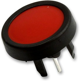 1241.1104.7093, Тактильная кнопка, Top Actuated, Панель, Round Button, 305 гс, 125мА при 48В DC