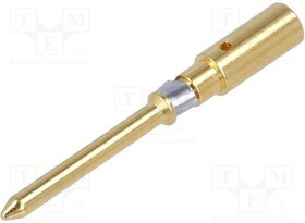 10A-GM-2.5, Контакт; "папа"; 2,5мм2; 14AWG; позолота; обжим; россыпью; 10А