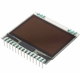 EA OLEDS102-6LGA, OLED Displays &amp; Accessories OLED Yellow 102x64 w/o Protective Glass