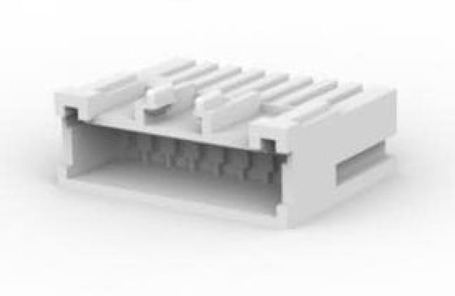 316092-1, P=2.5mm Rectangular Connectors Housings