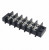 1546670-6, Barrier Terminal Blocks .437 DOUBLE ROW 6P w/ binding screws